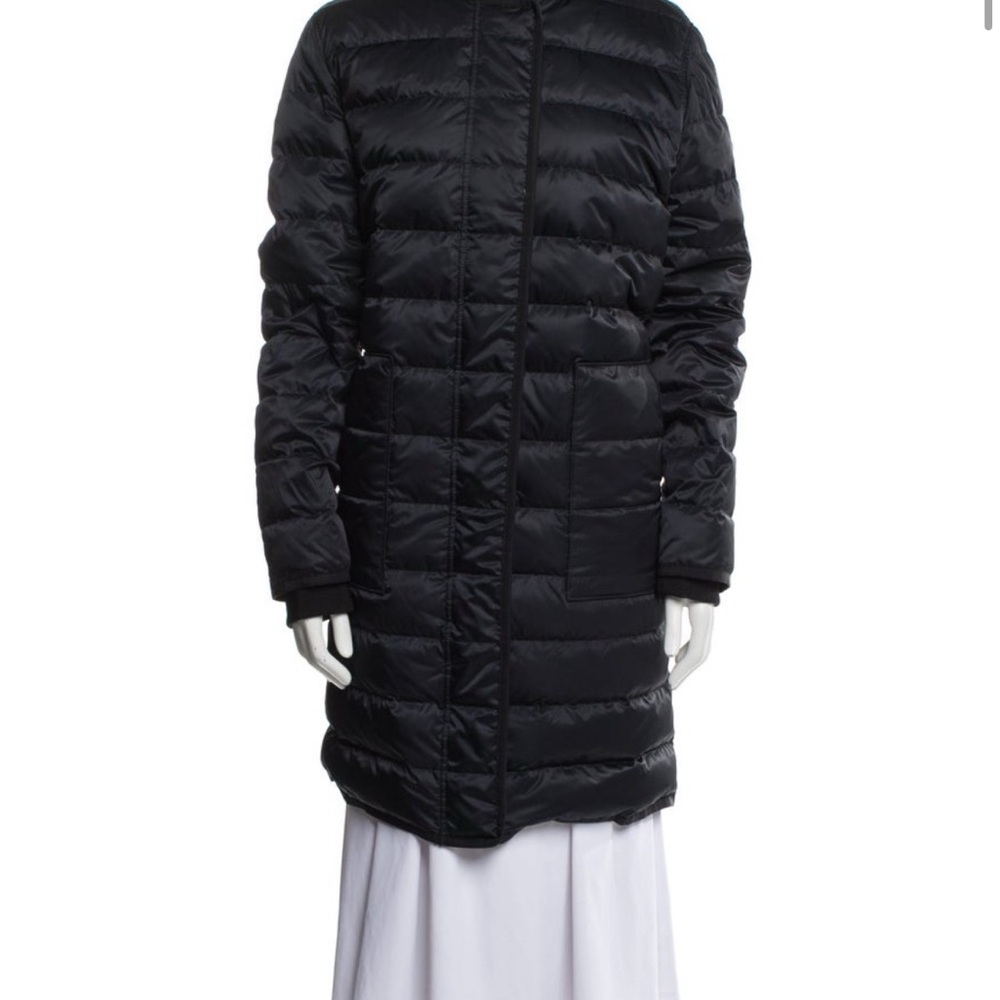 Theory Women Black Down Puffer Jacket NWOT Size Large